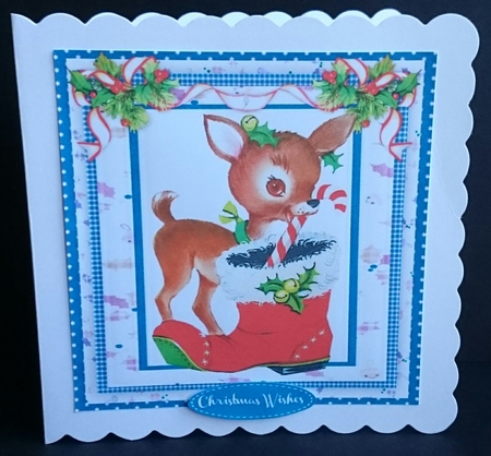 Candy Cane For Santa  by Sue Soules