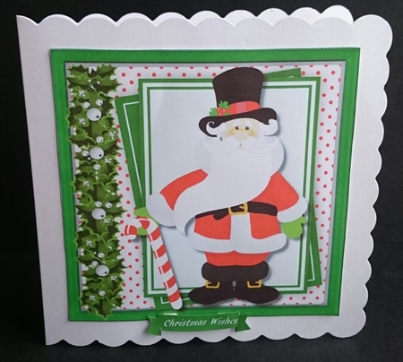 - Santa in His Top Hat by Sue Soules
