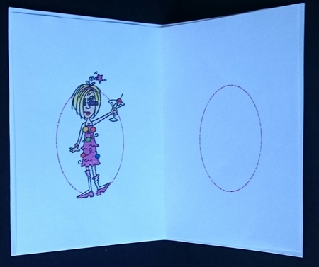 J.J Tis the season darling insert by Sue Soules