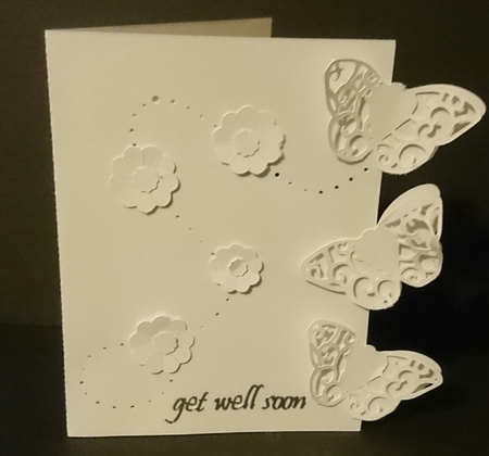 2 x Butterfly Cards by Sue Soules