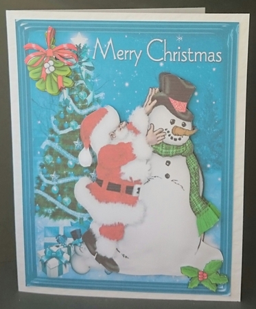 Dressing The Snowman  by Sue Soules