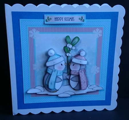 Penguin Kisses Mini Kit by Sue Soules