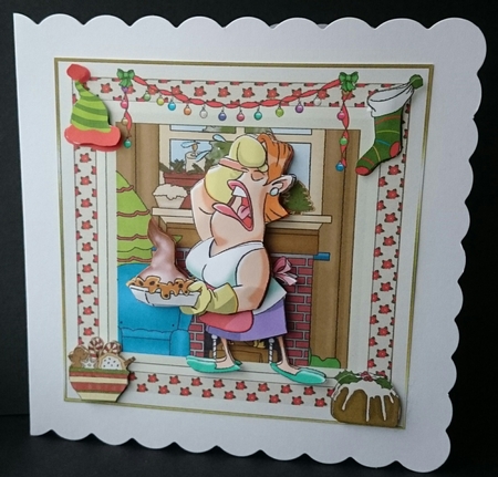Who Burnt the Christmas Dinner Mini Kit by Sue Soules