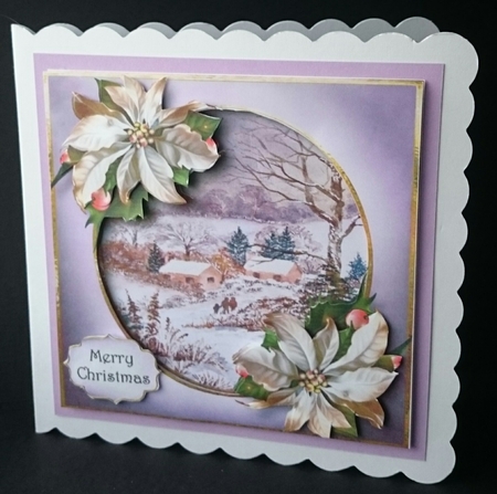 Cottages In The Snow - Square by Sue Soules