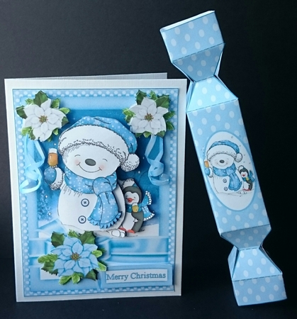 Snowan cheers ribbon wrap mini kit by Sue Soules