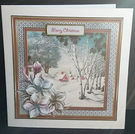 Snow in the village by Sue Soules