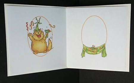 Happy meow year insert by Sue Soules