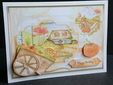 A New home in Autumn by Sue Soules