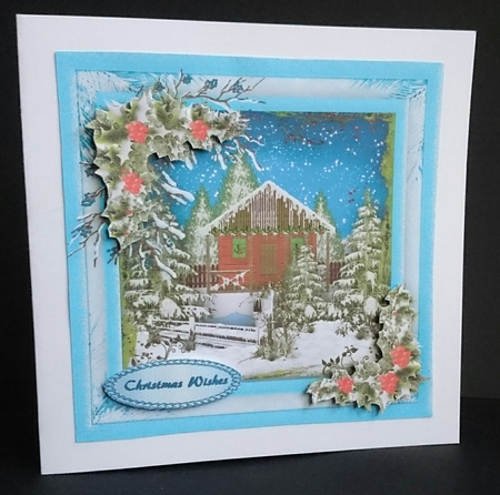 Beautiful Cottage in the Snow  by Sue Soules