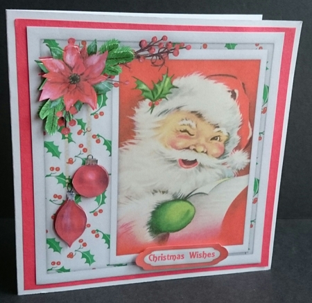 Smiling Santa by Sue Soules