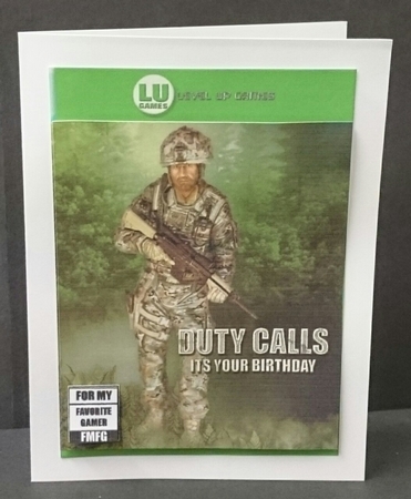 Whats Your Game - Duty Calls (Green Console) by Sue Soules