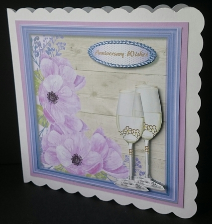 Gorgeous  Lilac Flowers and Glasses by Sue Soules