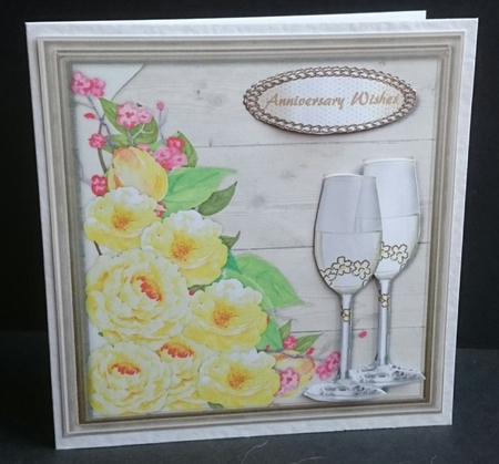 Gorgeous  Yellow Flowers and Glasses by Sue Soules