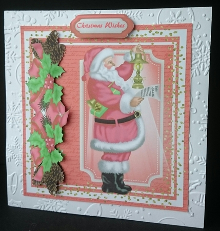 Lighting the lamp for Santa  by Sue Soules