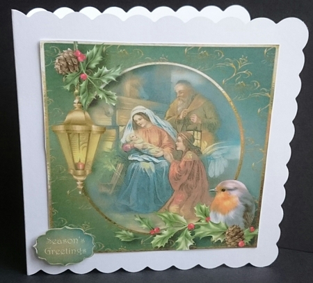 The Nativity 8x8 by Sue Soules