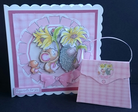8x8 The daisy chain birthday/mothers day mini kit  by Sue Soules