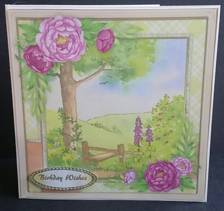Country Style and Peonies  by Sue Soules