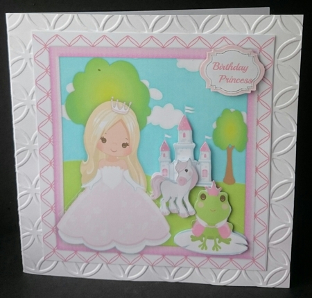 Beautiful Princess with Blond Hair  by Sue Soules