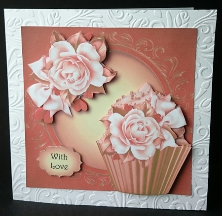 Love Rose Cupcake by Sue Soules