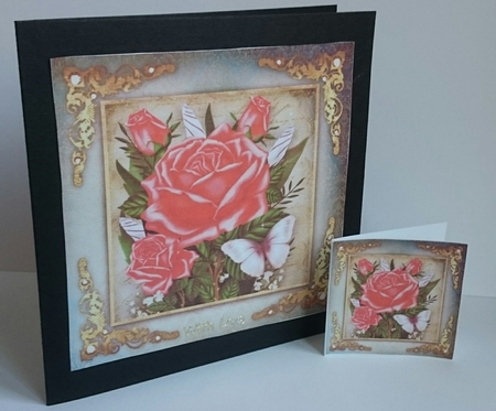 Topper Vintage Bouquet of Roses For All Occasions by Sue Soules