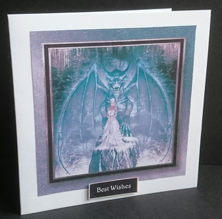 A Song Of Ice 8x8 by Sue Soules