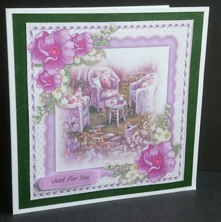 A Seat in th Garden  by Sue Soules