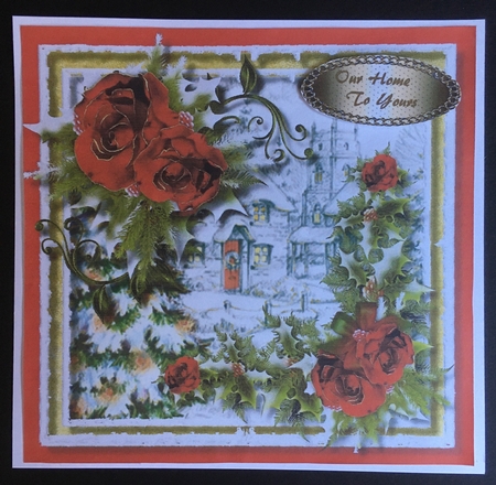 Beautiful Christmas Roses by Sue Soules