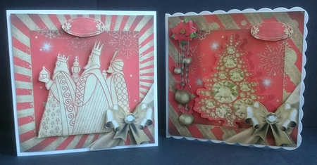 Christmas Golden Red Bumper Kit by Sue Soules