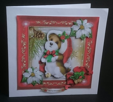 Cute Christmas Winter Puppy Mini Kit by Sue Soules