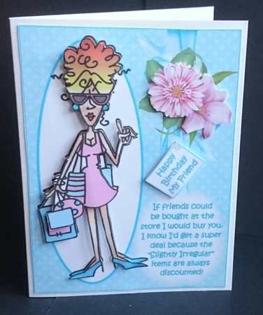 Rita friends and shopping  by Sue Soules