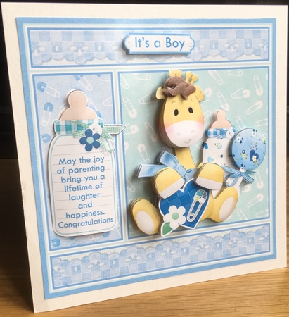 NEW BABY AND TODDLER AGES 7.5 Decoupage & Inserts Bumper Kit by Sue Soules