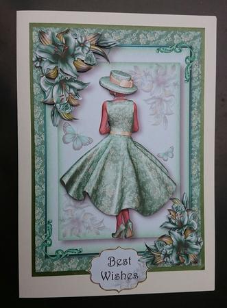 Vintage Beauty with Lovely Lilies by Sue Soules
