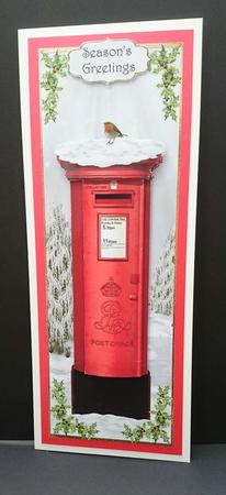 The Christmas Postbox Large Dl Mini Kit by Sue Soules