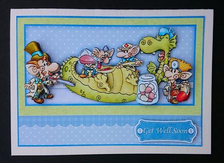 Get Well Decoupage This Isn't Going to Hurt by Sue Soules