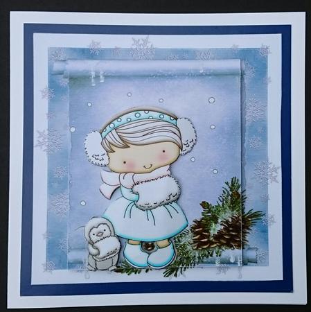 Christmas Izzy Blue Mini Kit by Sue Soules