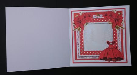 Insert to Compliment the Red Christmas Dress by Sue Soules