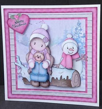In the Meadow We Can Build a Snowman Mini Kit by Sue Soules