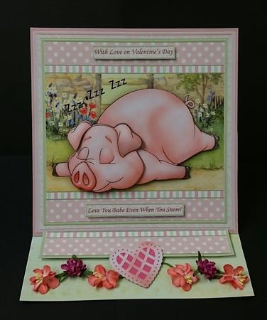 Snoring Babe Valentines Birthday Retirement 8x8 Mini Kit by Sue Soules