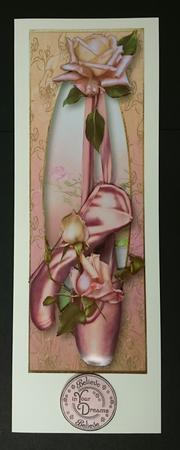 Beautiful Ballet Shoes & Roses by Sue Soules