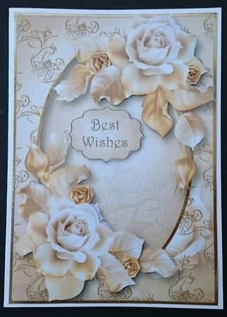 Golden Roses A5 by Sue Soules