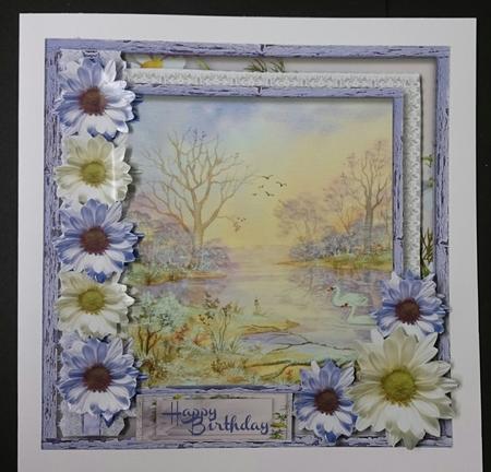 8x8 Mini Kit, River Scene and Daisy's by Sue Soules
