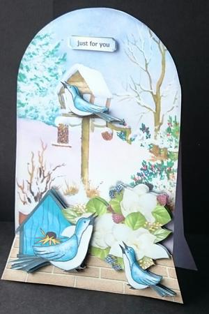 New Home Winter Time by Sue Soules