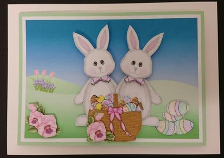 Easter Animated Moveable Decoupage by Sue Soules