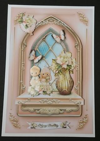 Pink Windows Card Kit by Sue Soules