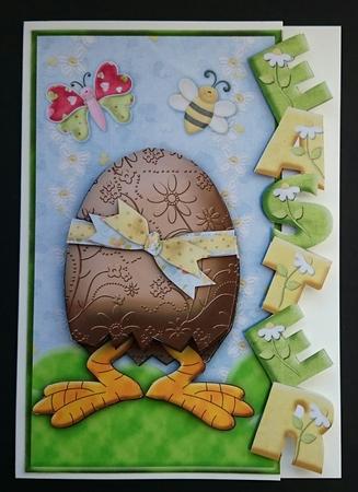 Let Me at the Chocolate 2 Over the Side Card by Sue Soules