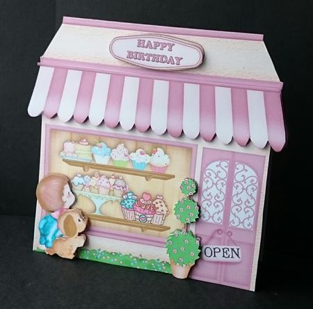 Cake Shop Quick Shape Card by Sue Soules