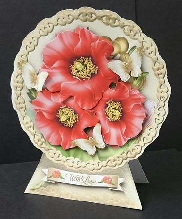 Red Poppies Card Kit by Sue Soules
