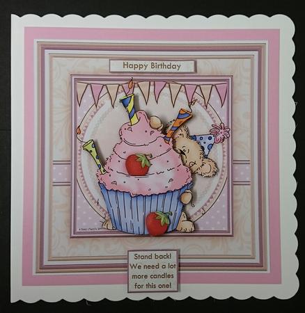 Stand Back We Need a Lot More Candles for This One Mini Kit by Sue Soules