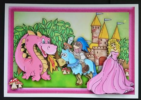 Once Upon a Time Topper & Decoupage by Sue Soules