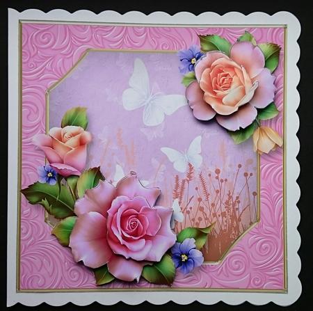 Field of Butterflies - Frame Card Mini Kit by Sue Soules